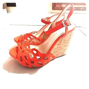 BCBGenerations wedge sandals